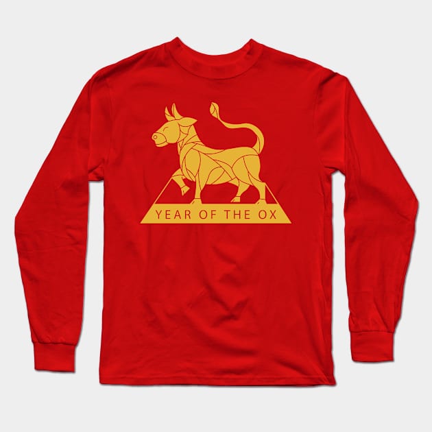 Year of the Ox Long Sleeve T-Shirt by angsabiru